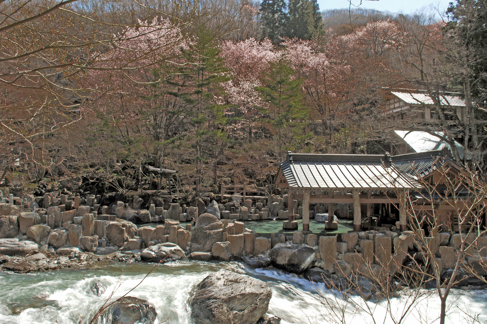 Takaragawa Onsen Ousenkaku Hotel Минаками Екстериор снимка